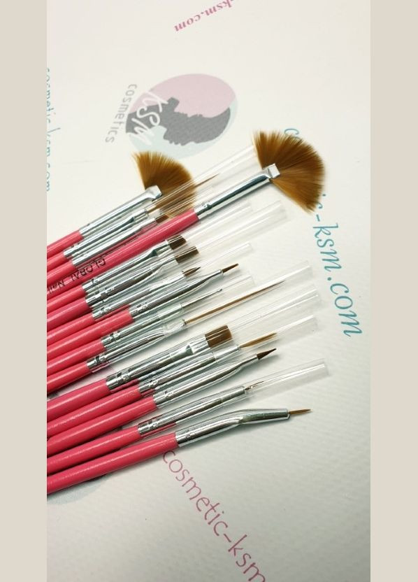 Набір кистей №15 B-1 GLOBAL No Brand (299385647)