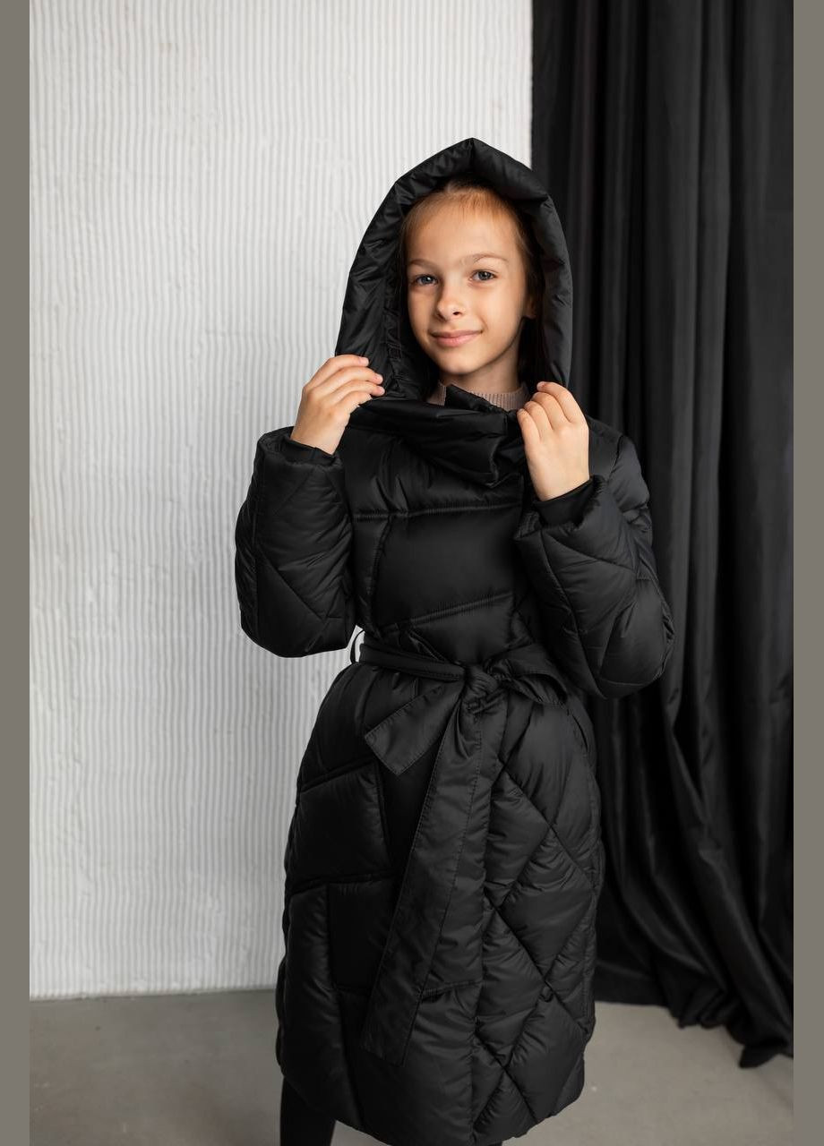 Комбінована зимня пальто ейлін чорний Cvetkov Эйлин