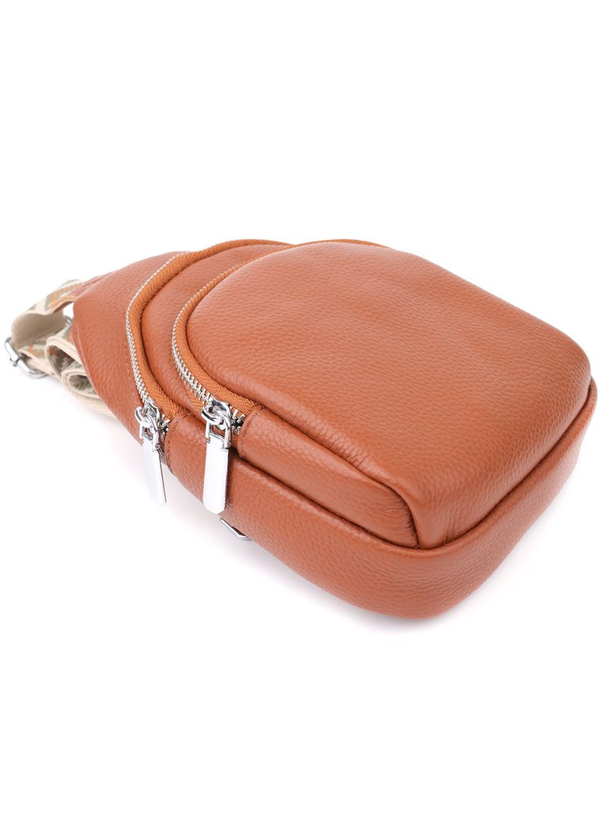 Женская кожаная сумка слинг 22938 Vintage (362418043)