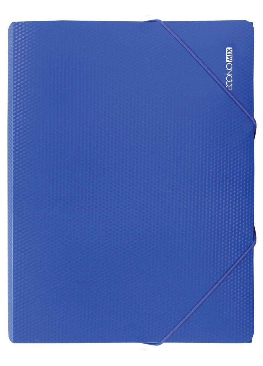 Папка на резинках А4, покрытие бриллиант/(плотная) Зеленый ECONOMIX (342415859)