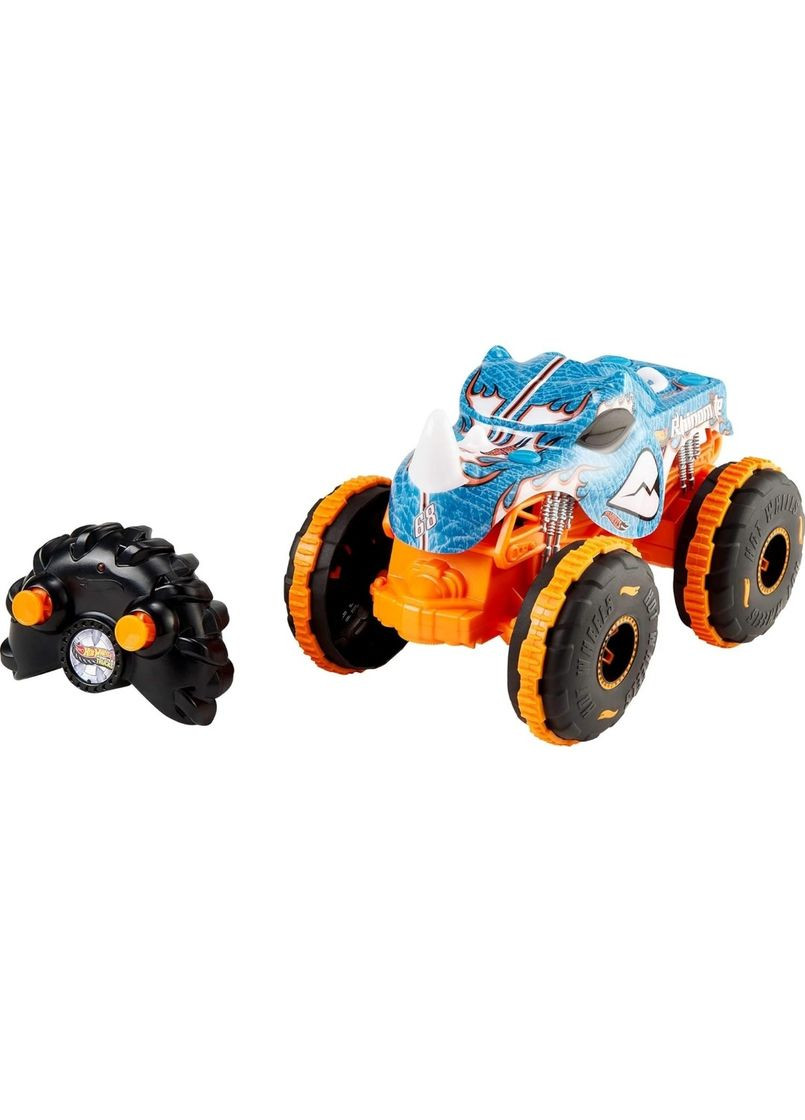 Хот Уилс Монстер Трак 1:24 RC Monster Trucks Rhinomite, машинка на пульте управления Hot Wheels (360899439)