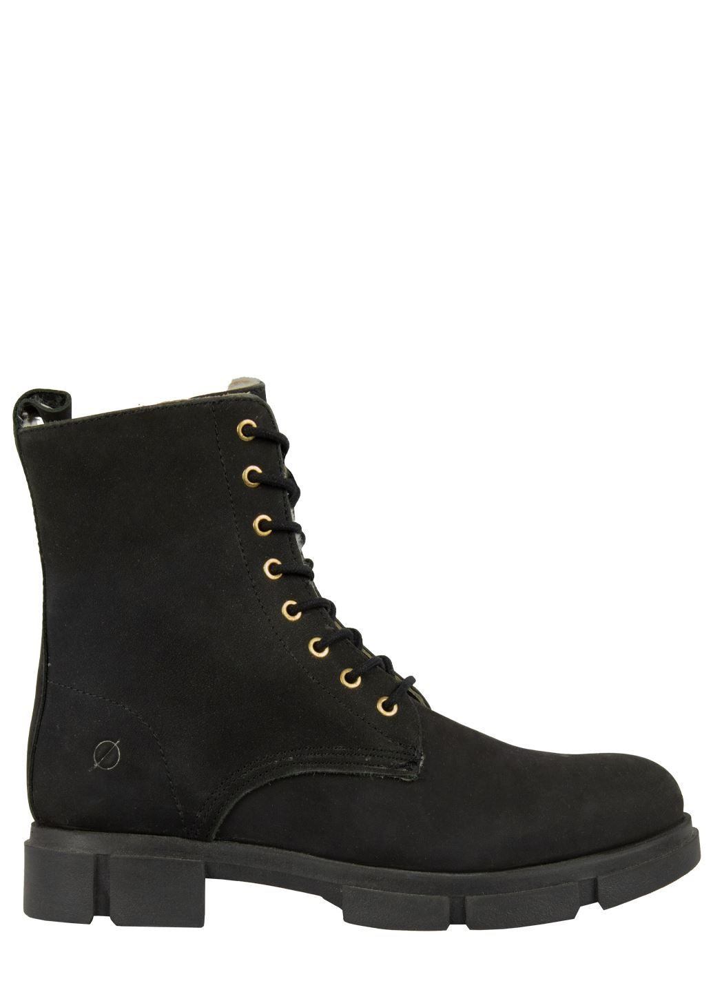 Жіночі чорні нубукові черевики Vesterbro Paul Vesterbro (329687754)