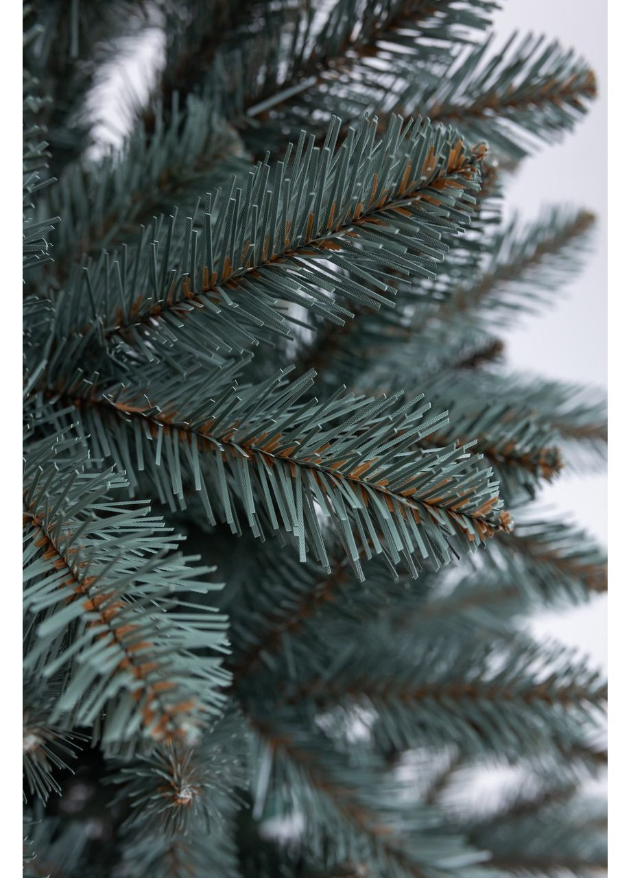 Штучна ялинка Делюкс 2,4 м блакитна No Brand (365792217)