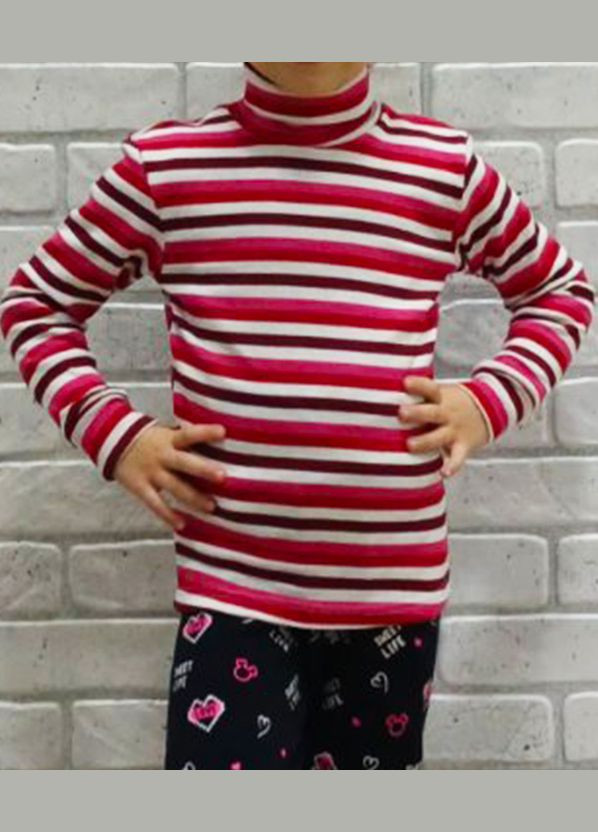 Зимовий гольф на дівчинку в смужку No Brand (338424313)