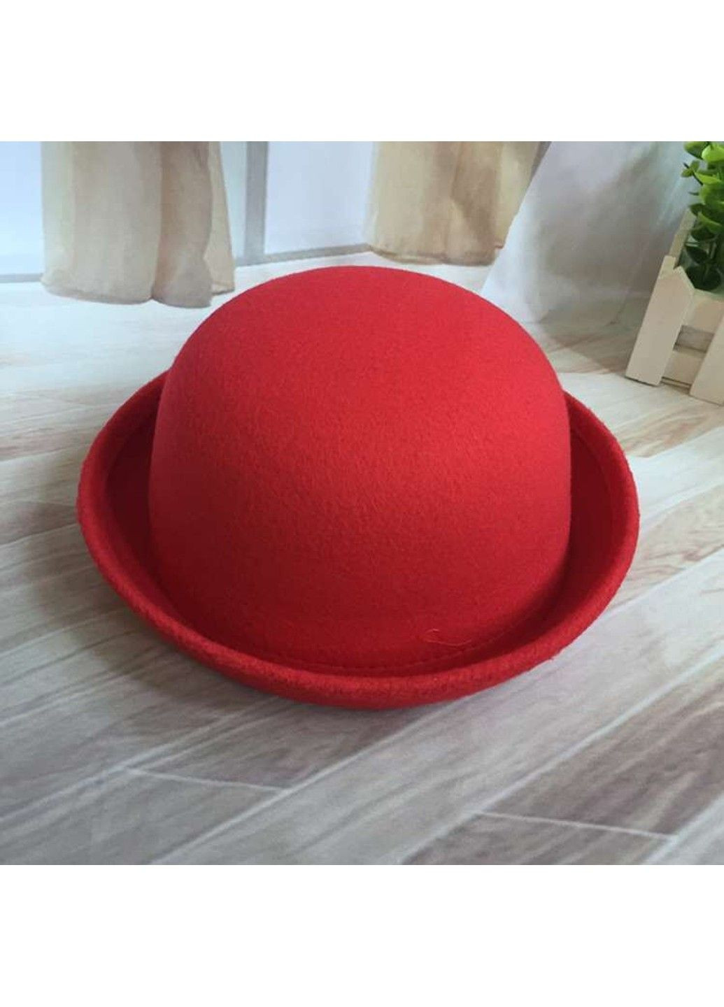 Капелюх Казанок червоний No Brand (301038098)