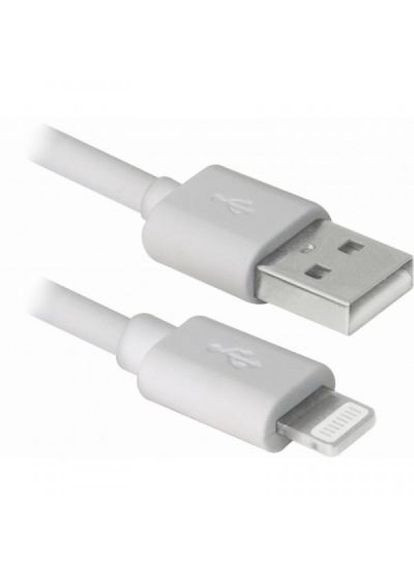 Дата кабель USB TypeC to Lightning 2.0m MFI TPE White (EL123500058) Real-El usb type-c to lightning 2.0m mfi tpe white (268145132)