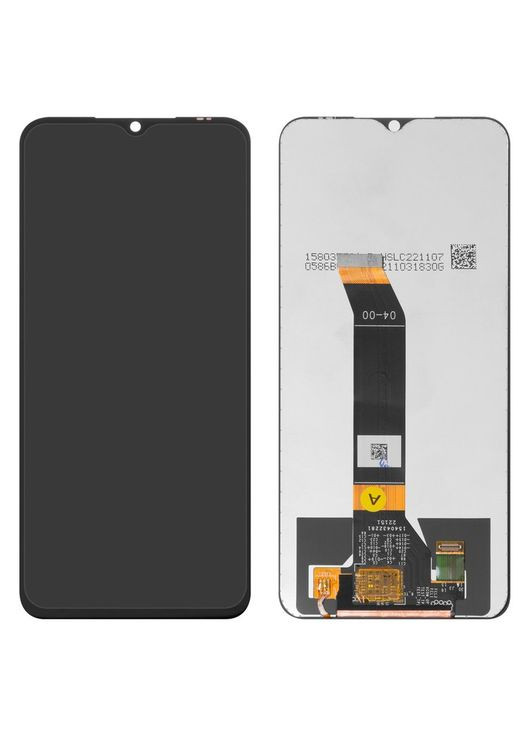 Дисплей для Poco M5, з сенсорним склом, чорний, original (prc) Xiaomi (316508538)