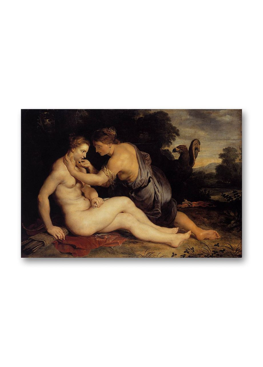 Печать на холсте Юпитер и Каллисто Питер Пауль Рубенс 70x100 No Brand (346494981)