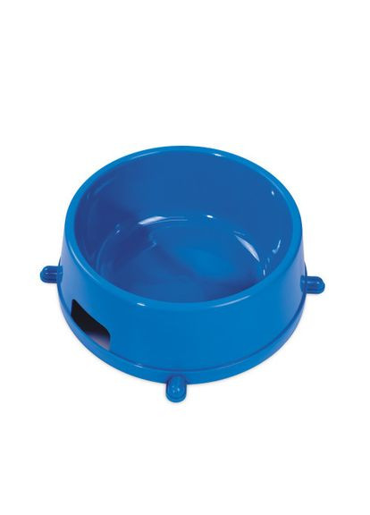 Миска Priroda №4 для собак, 2 л, синя (*) Природа (322592724)