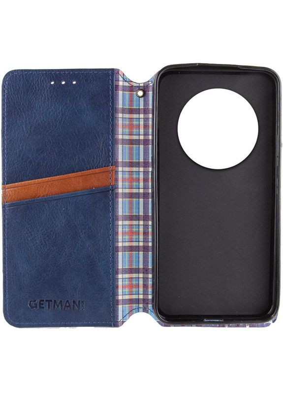 Шкіряний чохол-книжка Cubic для Xiaomi Redmi A3 Синій Getman (337515684)