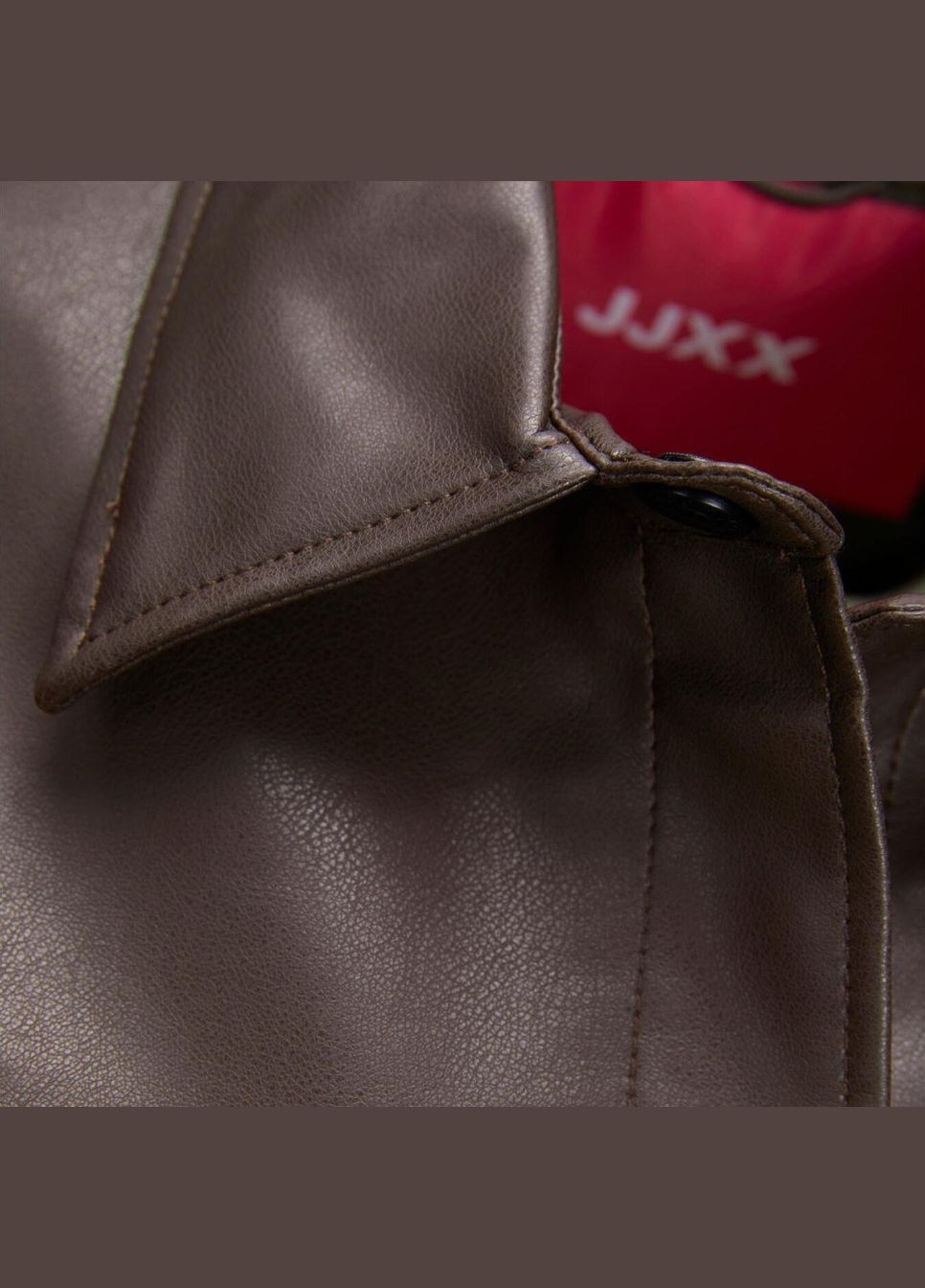 Коричневая куртка эко кожа,коричневый,jjxx Jack & Jones