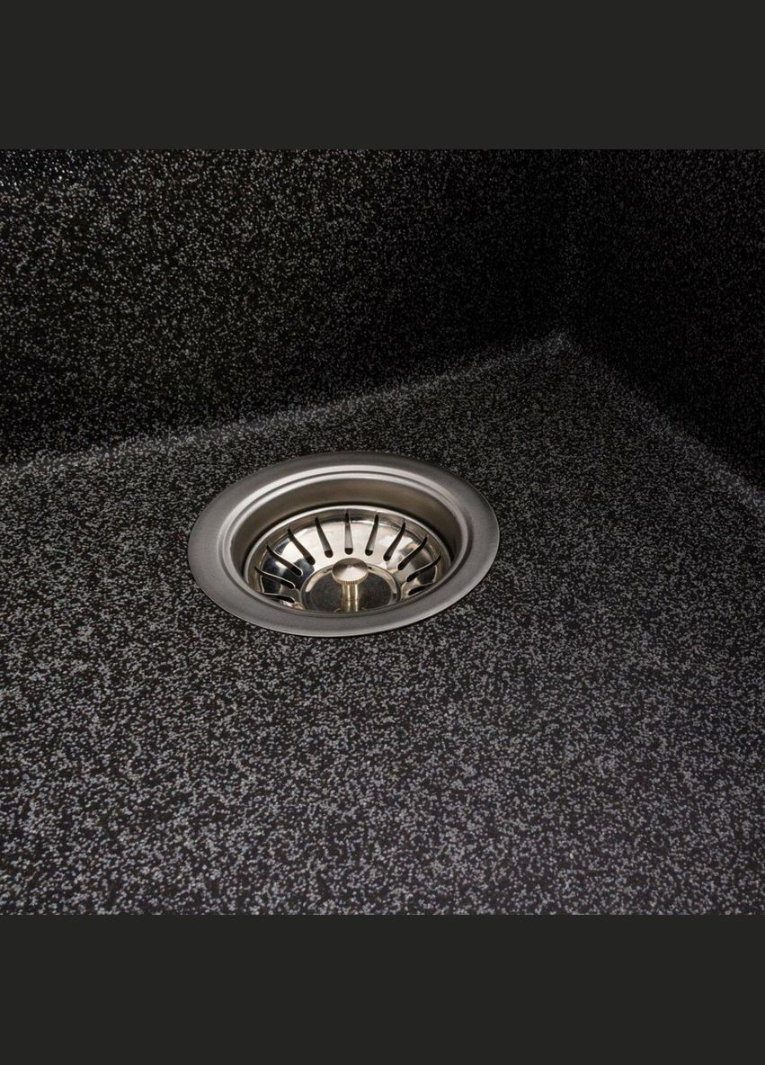 Мойка гранитная 3744 ROXY матовая (графит) Valeso (342071076)