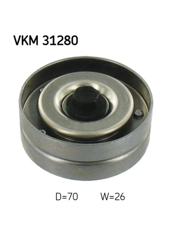 Ролик натягувача ременя VKM 31280 SKF (399306609)