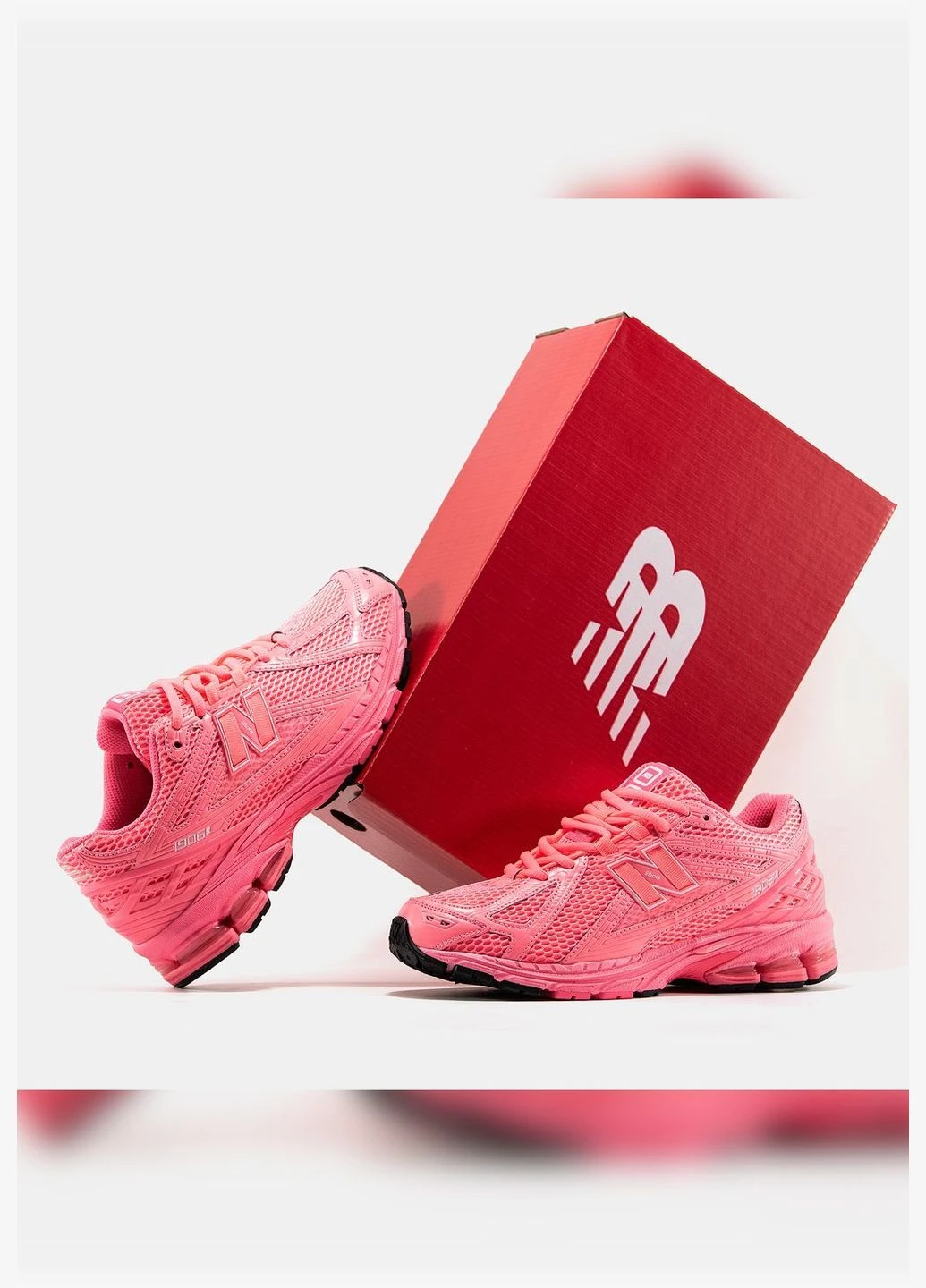Кроссовки женские New Balance No Brand 1906R розовые демисезоны (326488345)