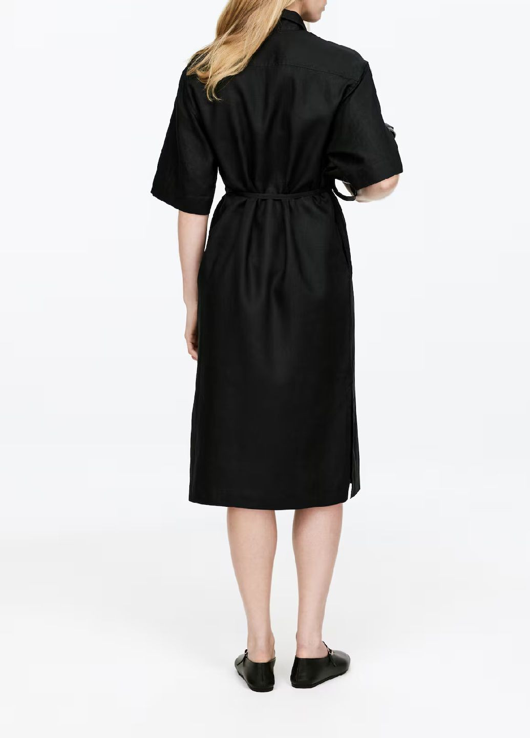 Чорна ділова сукня Arket однотонна