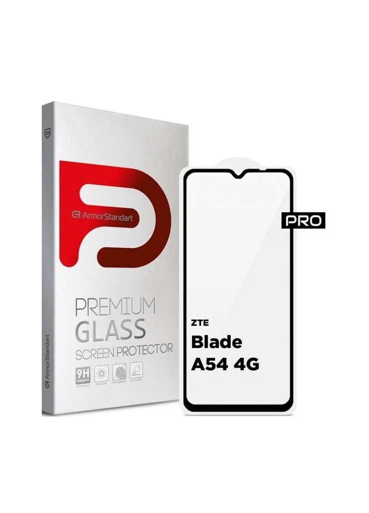 Скло захисне (ek16401) ArmorStandart Pro ZTE Blade A54 4G Black (388906117)