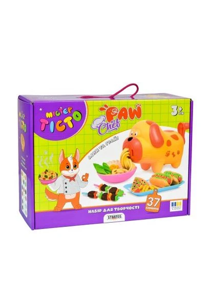 Набір для творчості "Містер тісто. Paw Chef", українською мовою Strateg (385429017)
