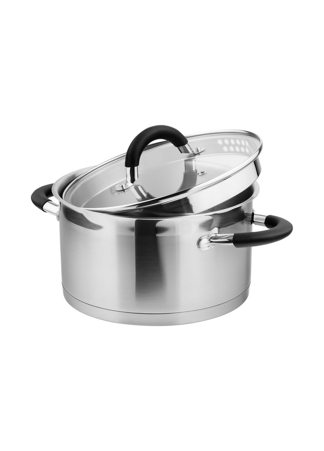 Каструля із кришкою Progresso 18 см. 2.4 л. (50053) Vinzer (361869805)