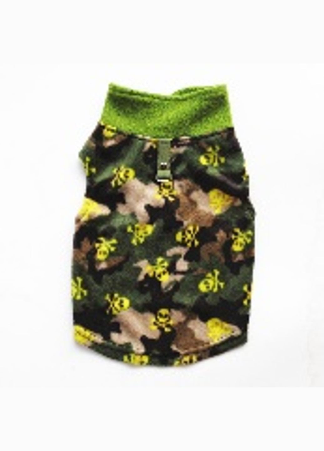 Жилетка для котов и кошек с кольцом Pet Style "Рисунок" Хаки 2 XS No Brand - (323235657)