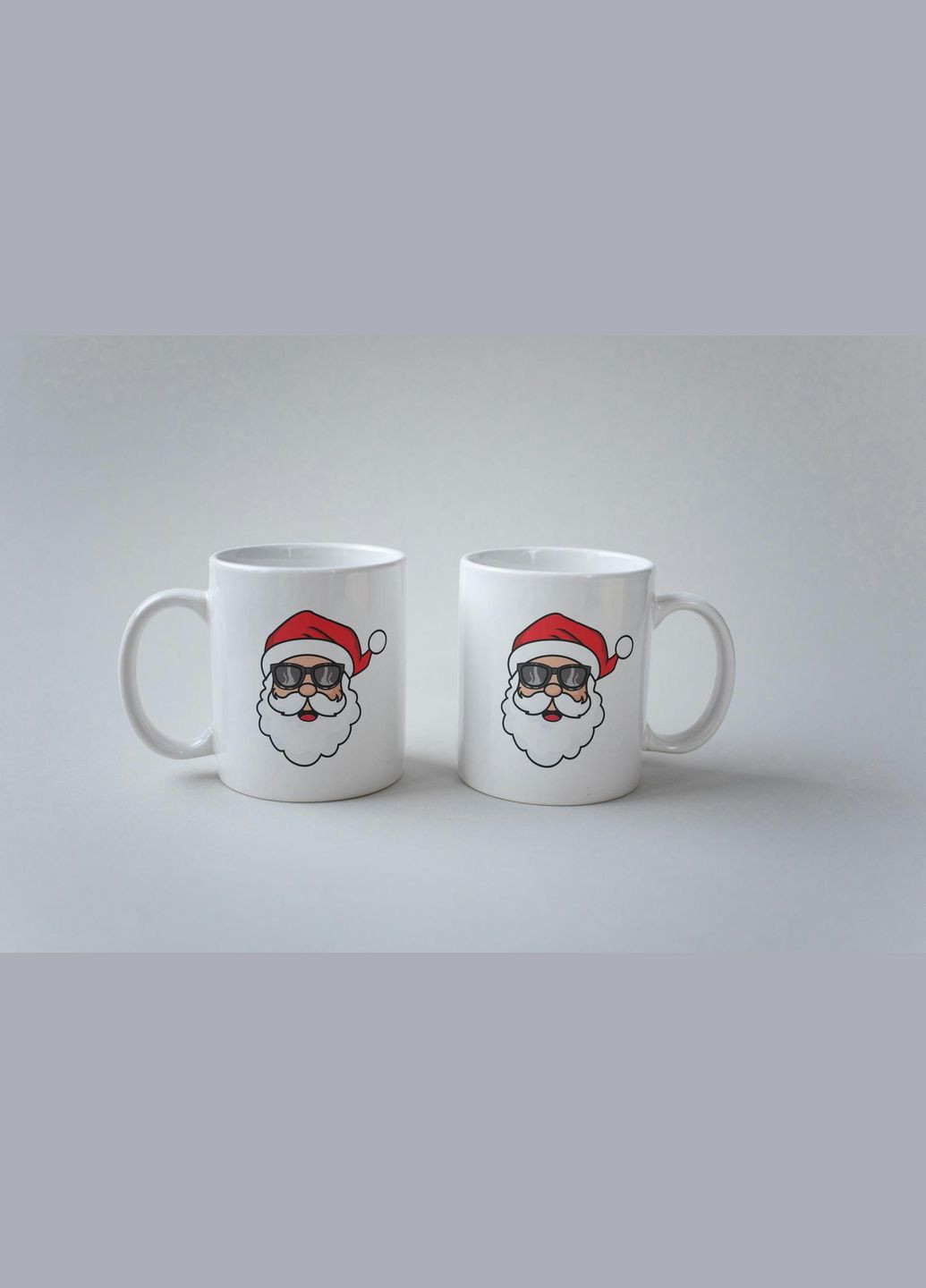 Кружка з принтом "Дід Мороз" 330 мл Біла No Brand (324263235)