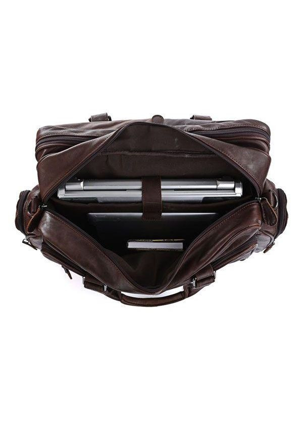 Сумка дорожная 14055 Коричневая Vintage (297129821)