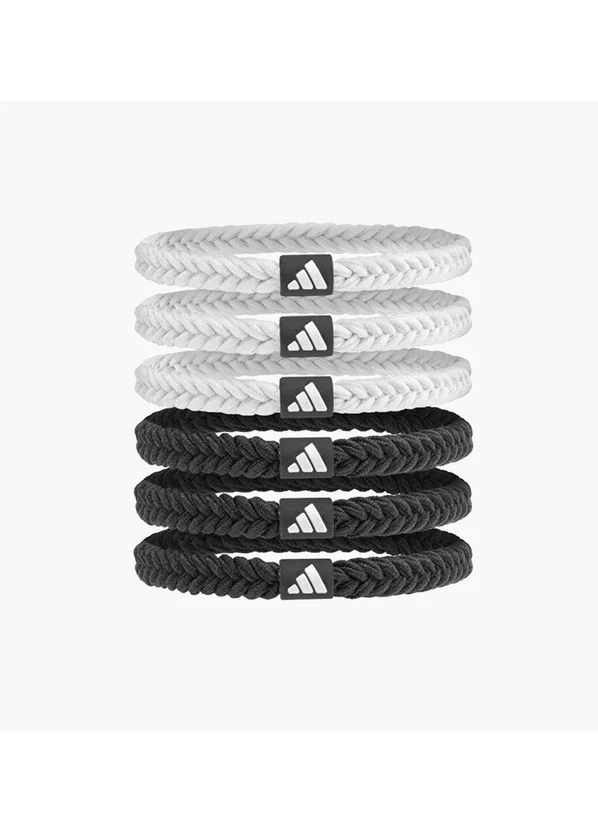 Резинки для волосся Hair Ties 6Pk (6 шт) Black/White ADAC-16560 adidas (399394515)