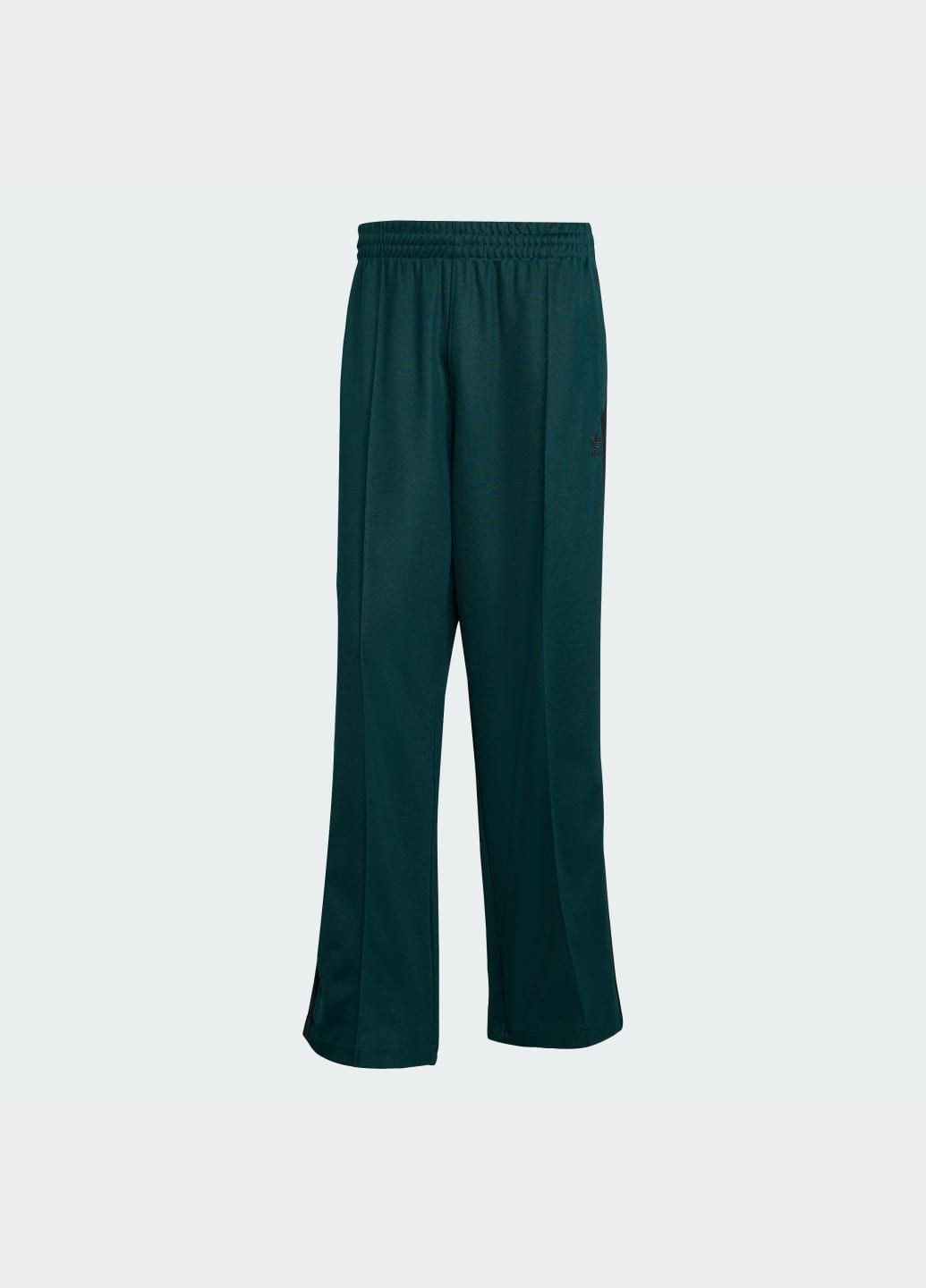 Зеленые спортивные демисезонные брюки adidas