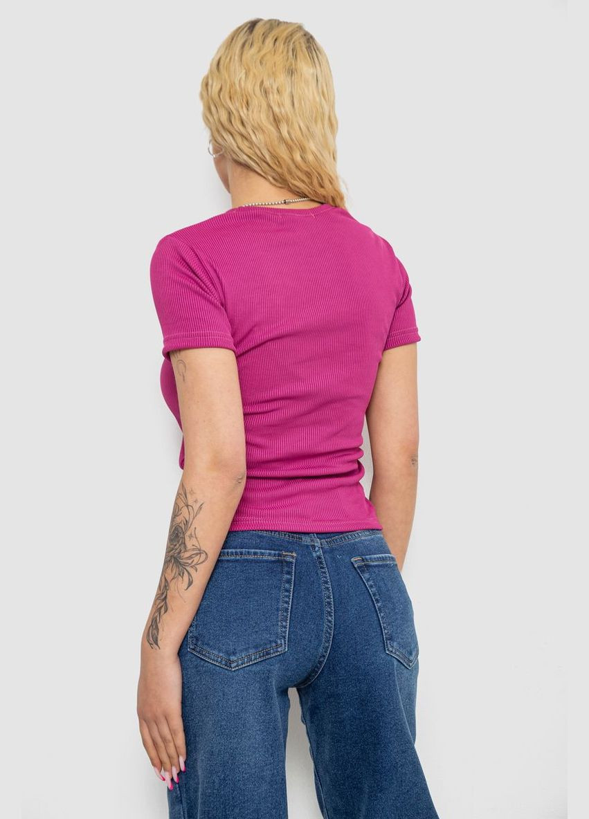 Футболка женская в рубчике, 238R123-2 Annabelle - (365077021)