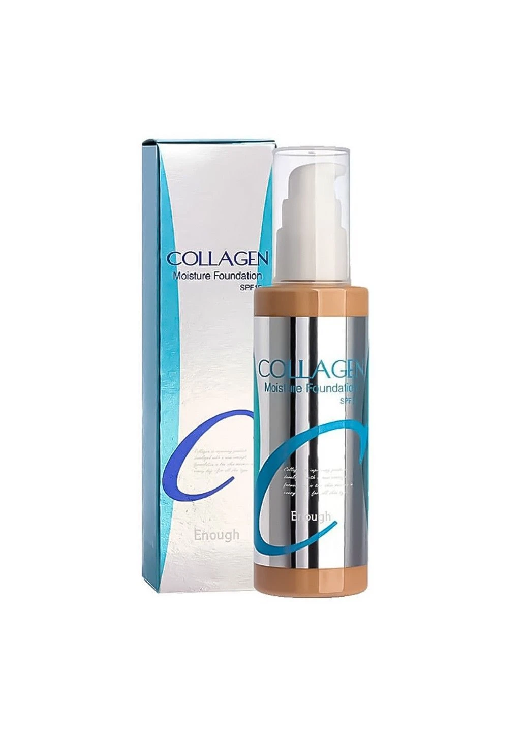 Тональний крем для обличчя Колаген Collagen Moisture Foundation SPF15 (23) 100 мл ENOUGH (401831286)