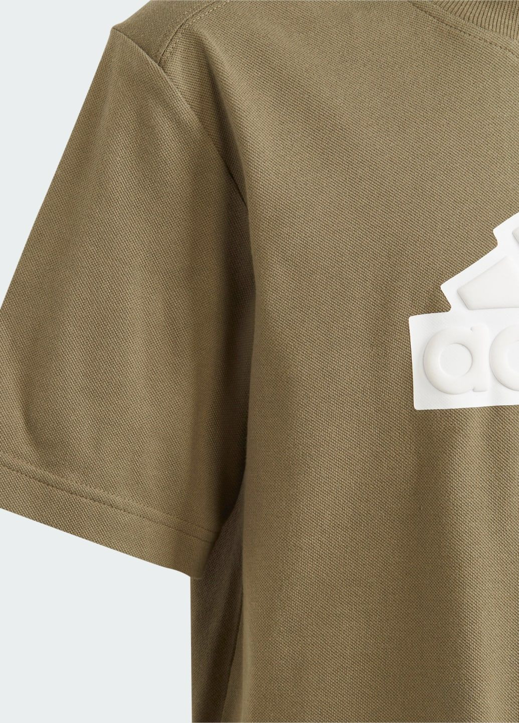 Зеленая демисезонная футболка future icons logo adidas