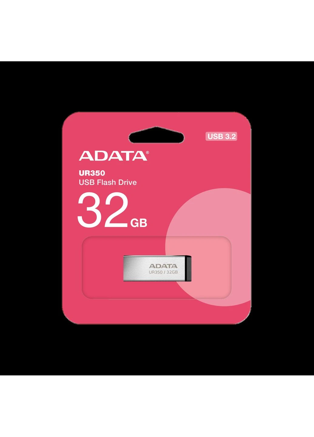 Флеш-накопитель USB 3.2 UR 350 32Gb SilverBlack ADATA UR350 (385619294)