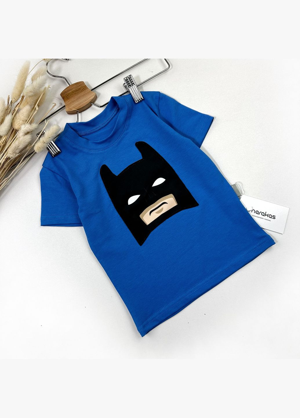 Синя літня футболка летний 3-ts-c-80-1-06243 Marakas