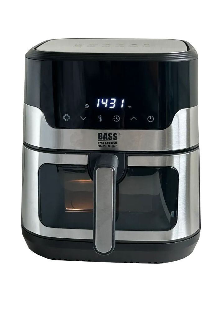 Аерофритюрниця 9 л,2000 Вт, з оглядовим вікном та Wi-Fi, BH10885 Bass Polska (368698024)