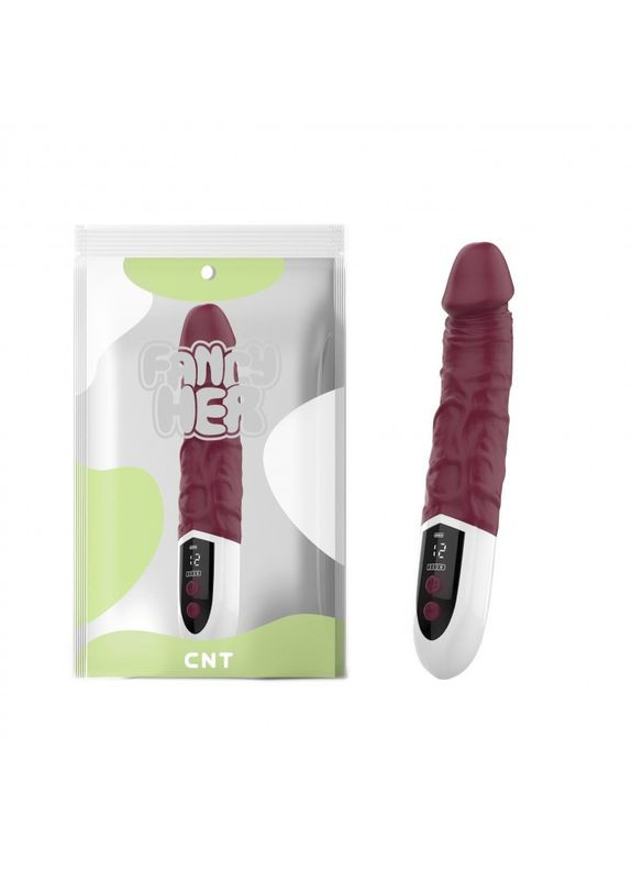 Вибратор LCD Screen Dildo Vibrator Red 18+ CNT (304536641)