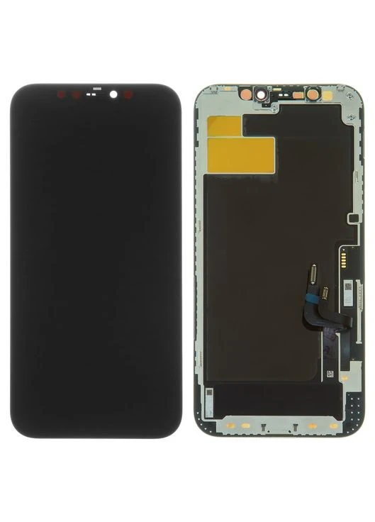 Дисплей для телефона iPhone 12 Pro, з сенсорним склом, чорний, original (prc) Apple (316509096)