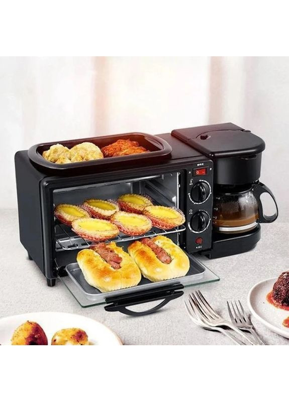 Многофункциональная печь 3в1 MS-5308В Domotec (364665345)