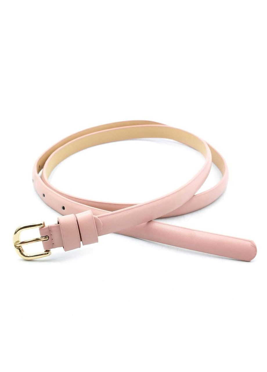 Женский ремень 1,3х110 см Молочный Weatro (317349410)