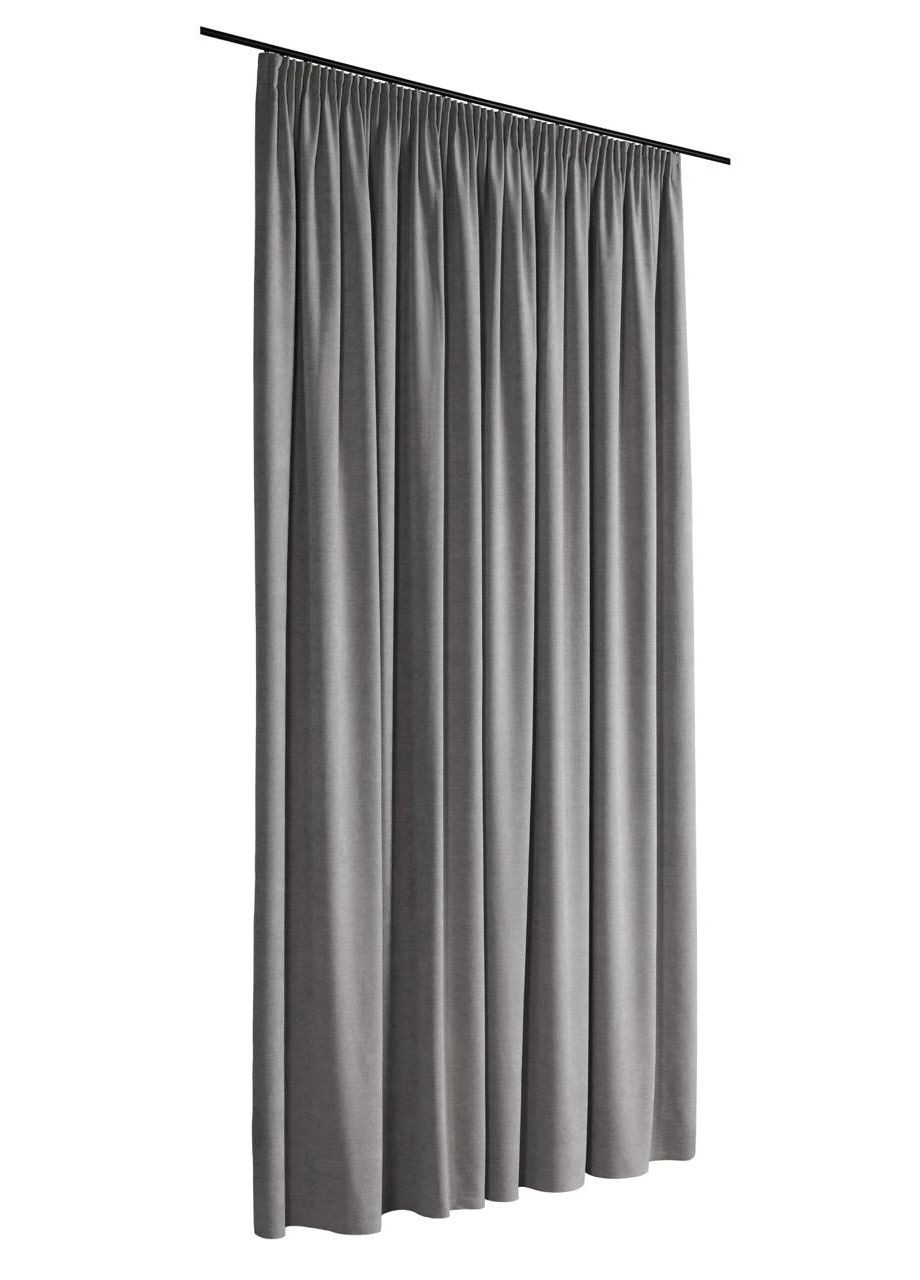 Шторы из матового шенила 2шт 4м х от 2,5м до 3м HYGG (370367332)