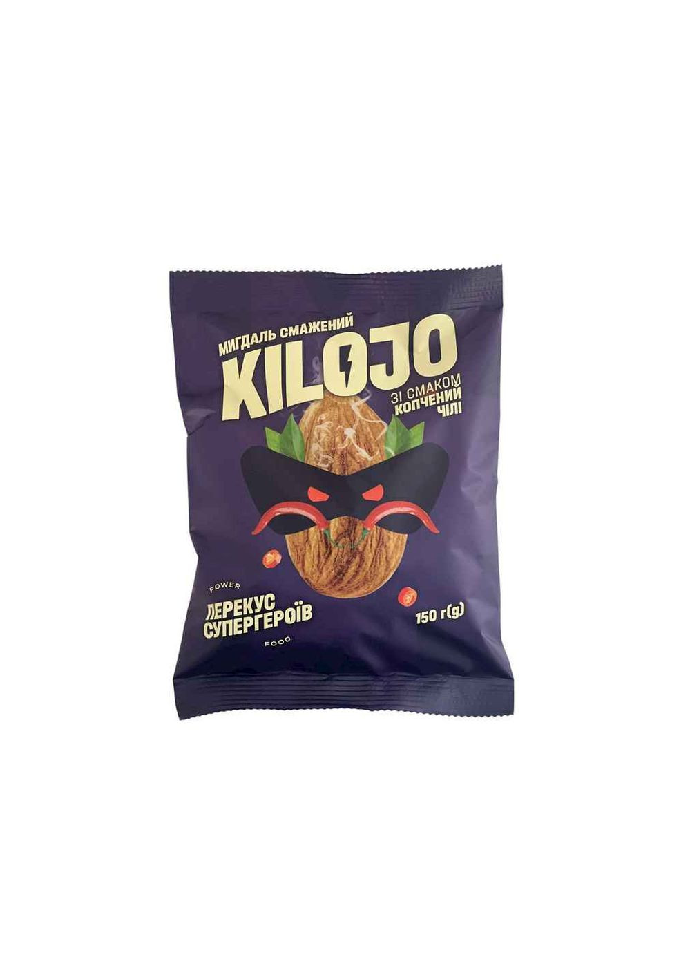 Мигдаль 150г Копчений чілі смажений зі смаком Kilojo (357222019)
