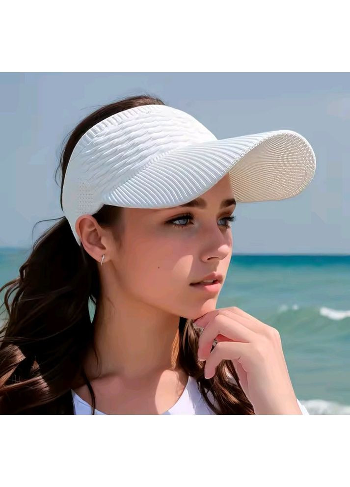 Женский дышащий солнцезащитный регулируемый козырек, Sol's (370784260)