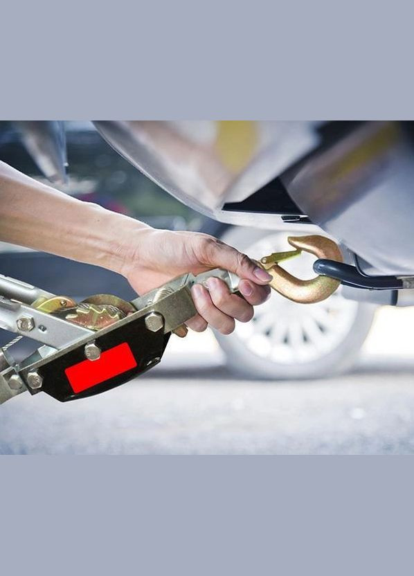 Ручная лебедка HP2T 2 крюка 2.2 м трос (121869) Forte (296808866)