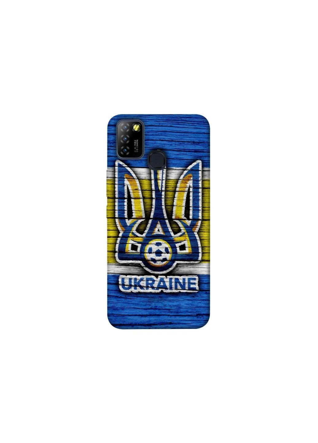 Чохол на Infinix Hot 10 Lite UA-Football ver.1 Frontalka (385506335)