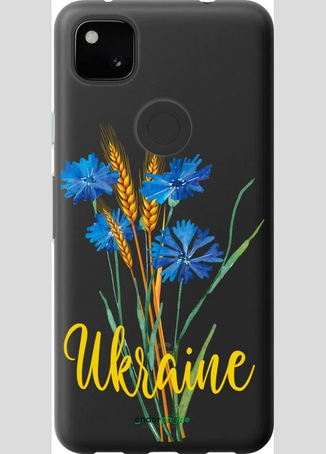 Чехол на Google Pixel 4A Ukraine v2 "5445u-1935-70447" Endorphone (340550604)
