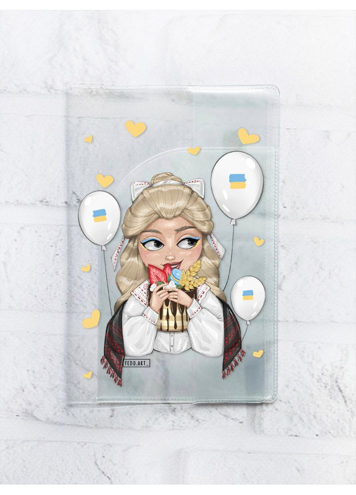 Обкладинка на паспорт книжечку:: Солодкоїжка 2 (патріотичний принт 175) Creative (359495317)