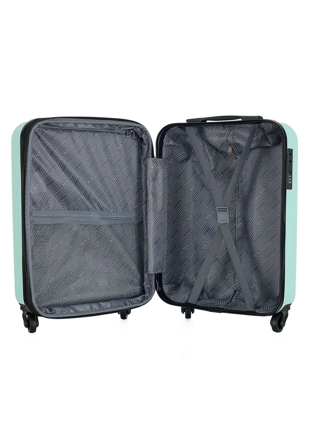 Чемодан 20" (S) Mint (T5923-1) Semi Line (392409737)
