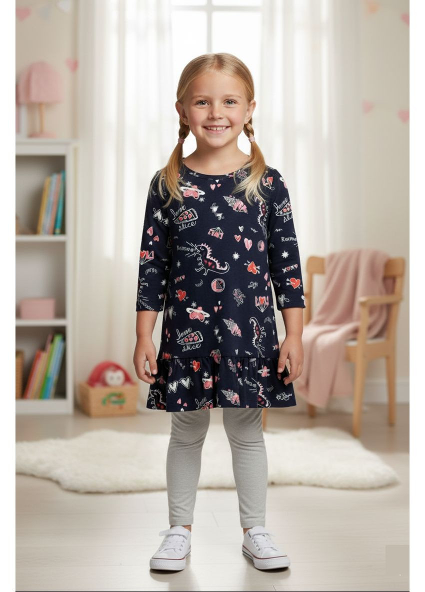 Бавовняна туніка для дівчинки Gymboree (361049539)