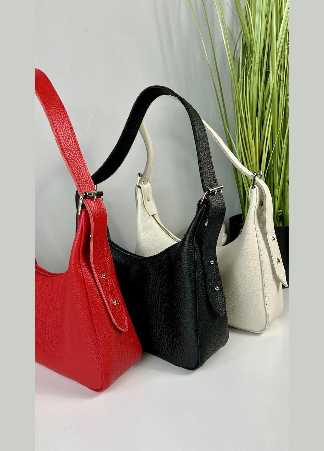 Сумка кожаная женская функциональная бежевая NIUNIU (296662344)