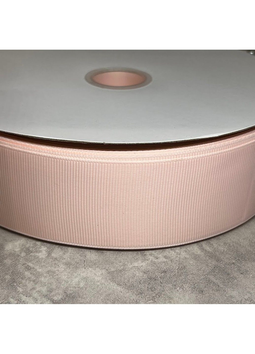 Репсовая лента 4 см, цвет розовый (пастель), арт 018900, 1 метр No Brand (352308138)