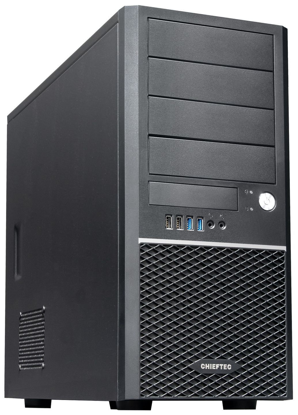 Корпус CLASSIC CM-25B-OP, без БЖ, 2xUSB3.0, ATX, Black Chieftec (314778890)