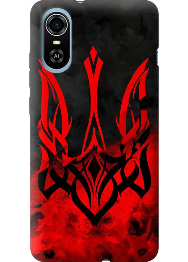 Силиконовый чехол 'Герб Украины v2' для Endorphone ZTE Blade A31 Plus (257797139)